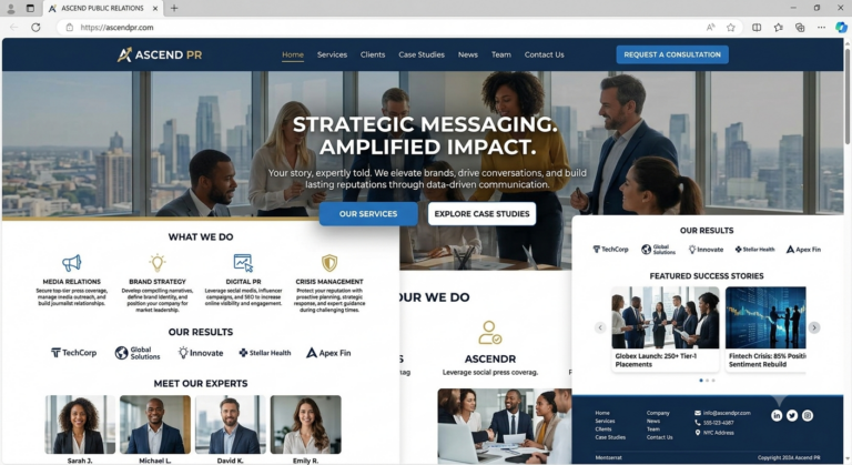 pr website